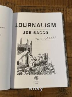Cartoonist Joe Sacco Journalism Signed HB 1st Edition Book