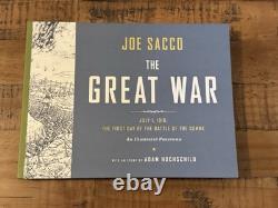 Cartoonist Joe Sacco The Great War Signed Slipcase HB 1st Edition Book