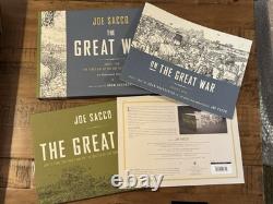 Cartoonist Joe Sacco The Great War Signed Slipcase HB 1st Edition Book