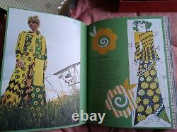 Celia Birtwell Limited Edition 113/250 Signed book with Scarf ossie clark