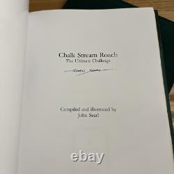 Chalk Stream Roach John Searl Fully Signed Limited Edition Leatherbound Book