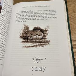 Chalk Stream Roach John Searl Fully Signed Limited Edition Leatherbound Book