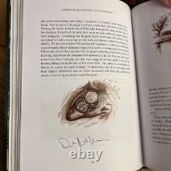 Chalk Stream Roach John Searl Fully Signed Limited Edition Leatherbound Book