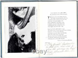 Charles Challenger Signed Book & ALS Writer/Poet Historic Poems for Bristol 1935