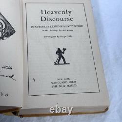 Charles Erskine Scott Wood Earthly Discourse SIGNED 1st Year Print Edition Book