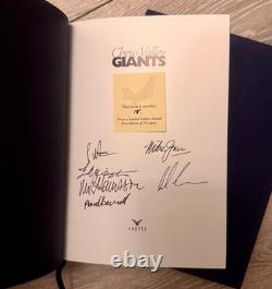 Chew Valley Giants Pike Fishing Book Multi Signed Rare Leather Bound