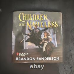 Children of the Nameless Sanderson SIGNED Numbered #837/1500 Subterranean MTG