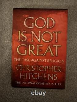 Christopher Hitchens God Is Not Great Signed Hardcover