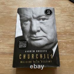 Churchill Walking with Destiny Andrew Robert 1st Edition Limited Edition Signed