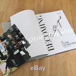 Cindy Crawford BECOMING 1st Edition SIGNED Hardback Book + Photos VERY RARE