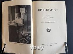 Civilization, by Florence Drake 1936 Signed, 1st, Vintage HC Book DJ