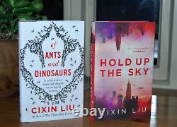 Cixin Liu SIGNED & LIMITED EDITION UK Hardcover set of FIVE Titles 2017-2020