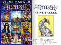 Clive Barker SIGNED AUTOGRAPHED Abarat HC 1st Edition 1st Print Books of Blood
