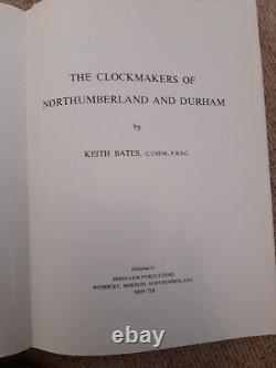 Clockmakers / Watchmakers Northumberland and Durham Signed 1 St Edition Book