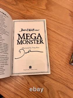 Collection of? SIGNED? David Walliams Books + Latest Unsigned Santa & Son Book