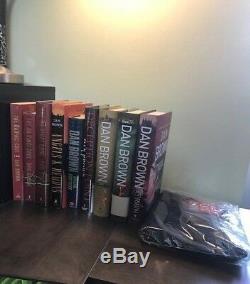 Collection of all Dan Brown's Signed First Editions