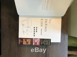 Collection of all Dan Brown's Signed First Editions