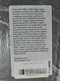 Collier Schorr August Signed Photography Book Brand New Collectible Rare