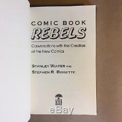 Comic Book Rebels (Stanley Wiater, Neil Gaiman, Alan Moore) Signed First Edition