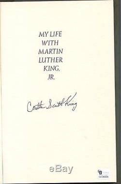 Coretta Scott King Civil Rights Leader Signed Autograph 1st Edition Book COA