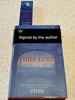 Cornelia Funke Signed First Edition Book The Thief Lord Hardback withBookmark