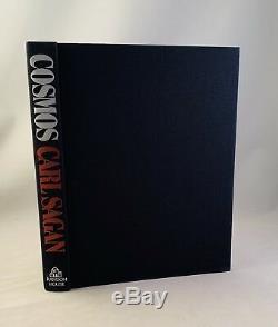 Cosmos-Carl Sagan-SIGNED! -INSCRIBED! -First/1st Book Club Edition-VERY RARE