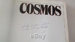 Cosmos SIGNED Carl Sagan BOOK CLUB ASSOCIATES Edition RARE