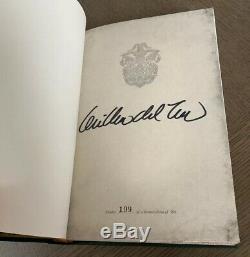 Crimson Peak Book Signed By Guillermo del Toro 199/500 Limited Edition