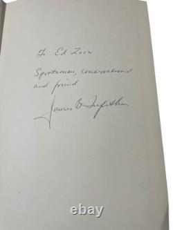 Crusade For Wildlife Signed First Edition 1961 Hardcover Dust Jacket