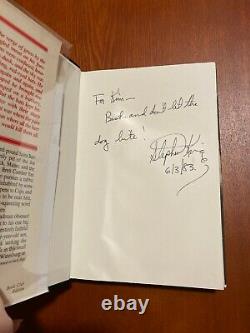 Cujo SIGNED by Stephen King hardcover 1st book club edition first BCE inscribed
