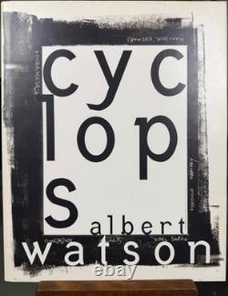 Cyclops Albert Watson 1st Edition Book Signed