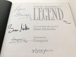 DAVID GEMMELL LEGEND A GRAPHIC NOVEL UK SIGNED LIMITED EDITION No 196/200