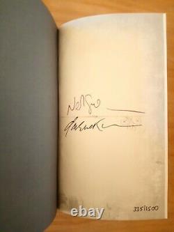 DUAL SIGNED LIMITED EDITION of THE GRAVEYARD BOOK 1ST ED. NEIL GAIMAN (STARDUST)