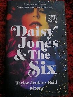 Daisy Jones and The Six HB 1st Edition/1st Printing SIGNED With SPRAYED EDGES