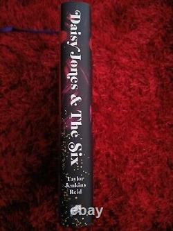 Daisy Jones and The Six HB 1st Edition/1st Printing SIGNED With SPRAYED EDGES