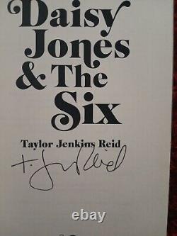 Daisy Jones and The Six HB 1st Edition/1st Printing SIGNED With SPRAYED EDGES