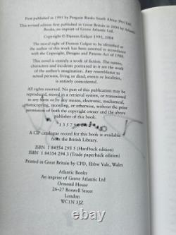 Damon Galgut The Quarry. First Edition and Signed Hardback book