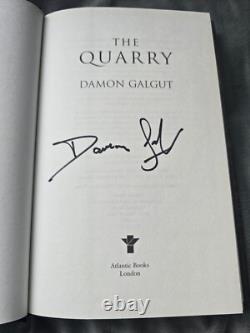 Damon Galgut The Quarry. First Edition and Signed Hardback book