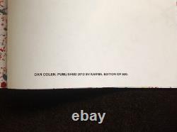 Dan Colen signed & inscribed'Moments Like These' limited edition book by Karma