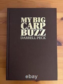 Darrell Peck My Big Carp Buzz signed special edition fishing book no barbel chub