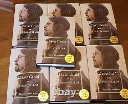Dave Grohl SIGNED BOOK The Storyteller 1ST EDITION Hardcover Nirvana (IN HAND)