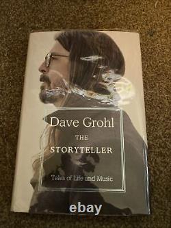 Dave Grohl of Nirvana The Storyteller Book SIGNED AUTOGRAPHED COPY COA 1st