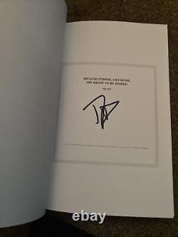 Dave Grohl of Nirvana The Storyteller Book SIGNED AUTOGRAPHED COPY COA 1st