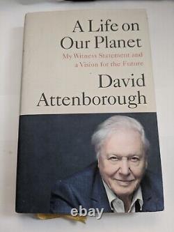 David Attenborough Signed First Edition Book