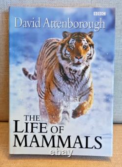 David Attenborough The Life Of Mammals SIGNED FIRST EDITION hardcover book