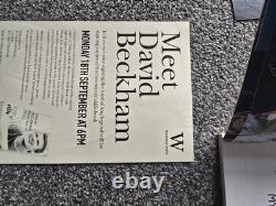 David Beckham Making It Real Hand Signed Paperback Book Autographed