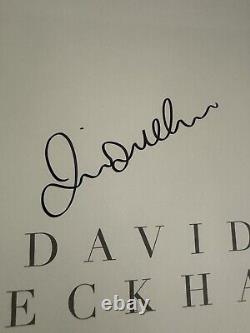 David Beckham Signed Limited Edition Book #132 and 139/500 Soccer