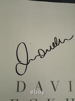 David Beckham Signed Limited Edition Book #132 and 139/500 Soccer