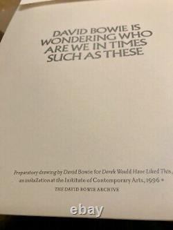 David Bowie Signed Autographed Black Is Portfolio Edition Book
