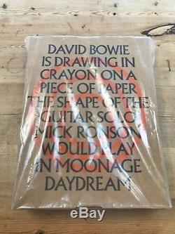 David Bowie Signed IS Limited Edition Autographed Book New Unopened